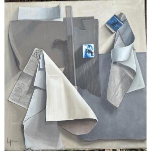 Great Painting, Still Life With French Cigarettes, And Tissues.