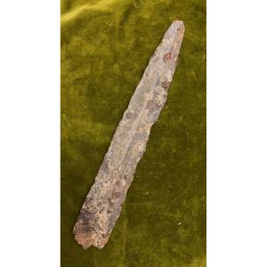 Gauloise Short Sword Blade, 2nd Or 3rd Century. Excavated Object.
