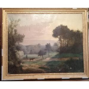 Painting At La Charette