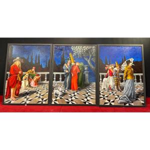 Genre Scene The 'comedia Dell'arté'