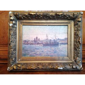Peinture Sur Panneau St Petersburg Bord De La Neva