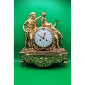 Louis XVI Style Clock 19th Century 