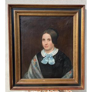 Portrait Of A Woman From The 19th Century 