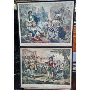 Series Of Four William Tell Engravings