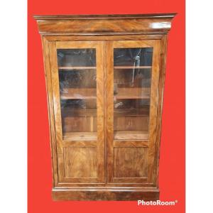 19th Century Mahogany Louis Philippe Bookcase