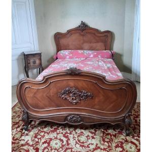 19th Century Rockery Louis XV Style Bedroom.
