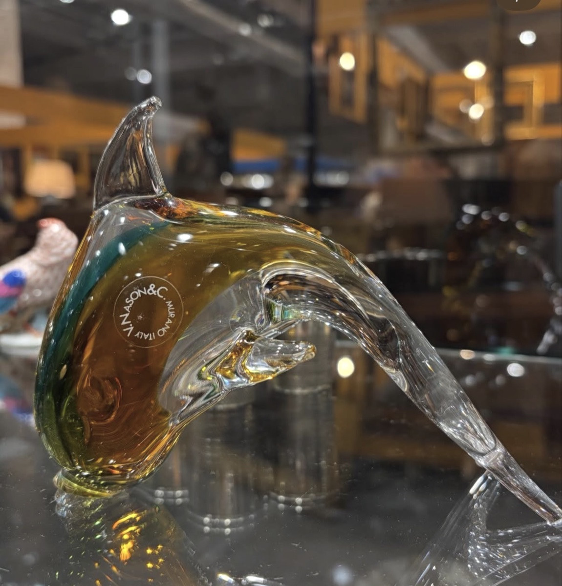 Delfino in vetro di Murano Nason&C.-photo-4