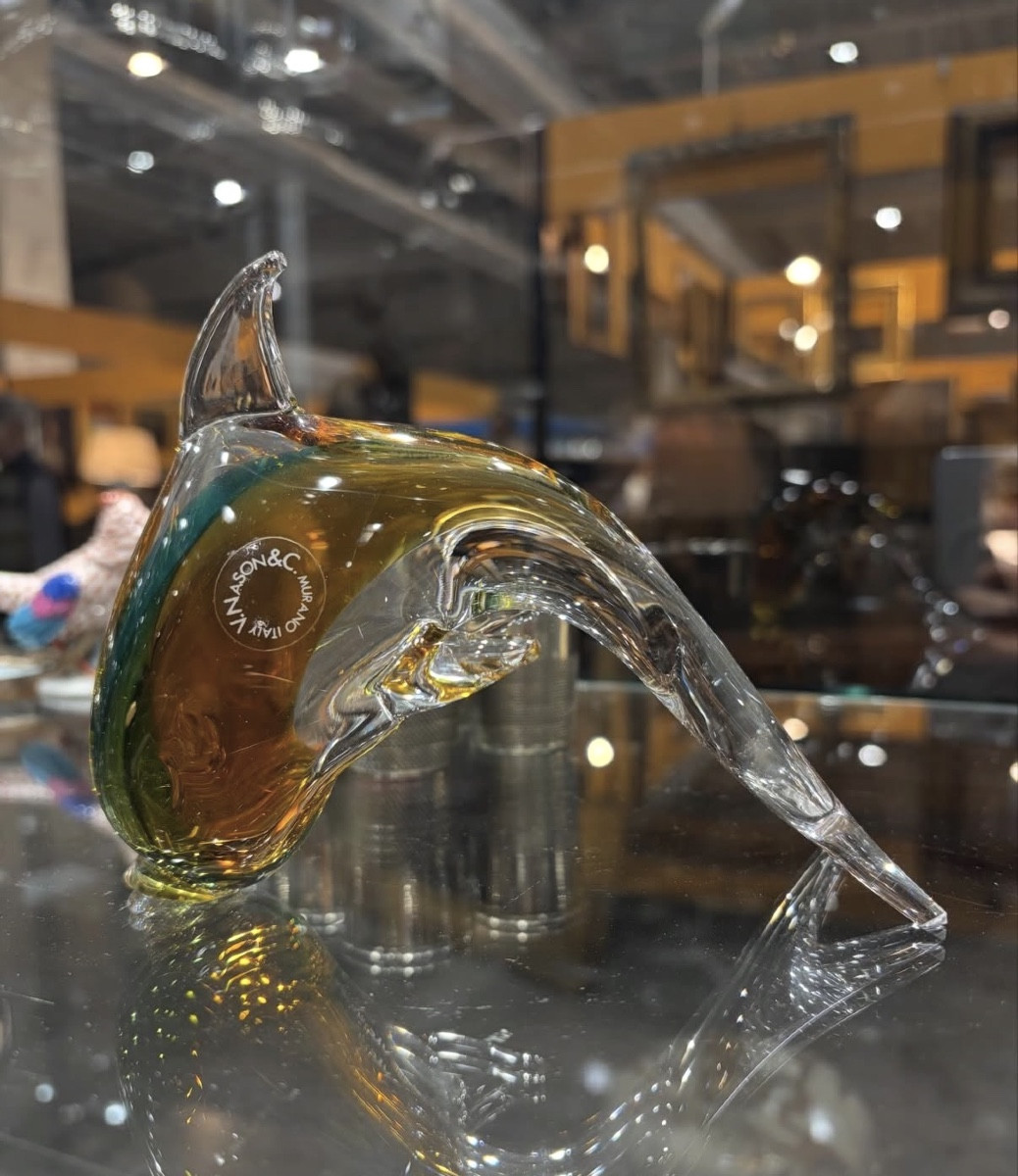 Delfino in vetro di Murano Nason&C.