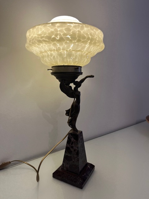 Lampada in bronzo, Deco-photo-4