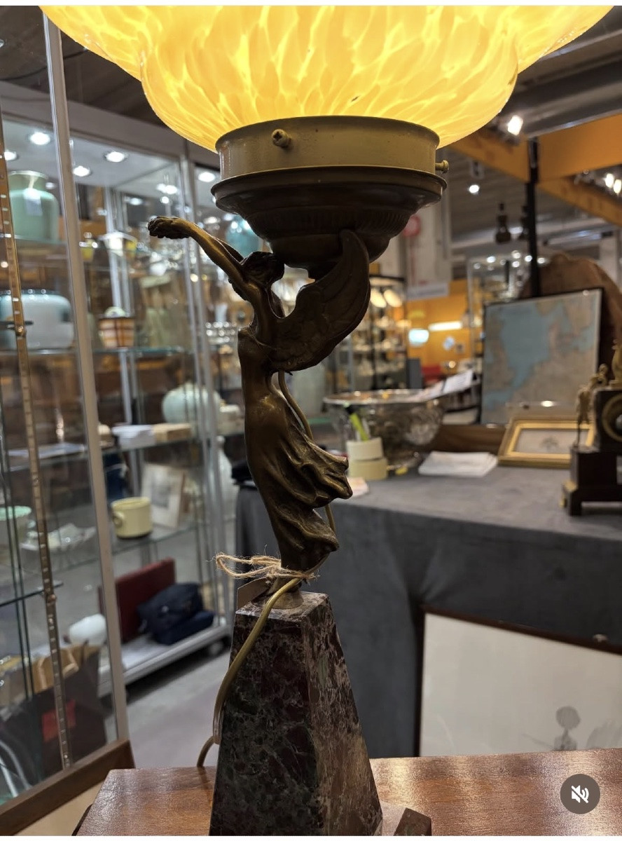 Lampada in bronzo, Deco-photo-1