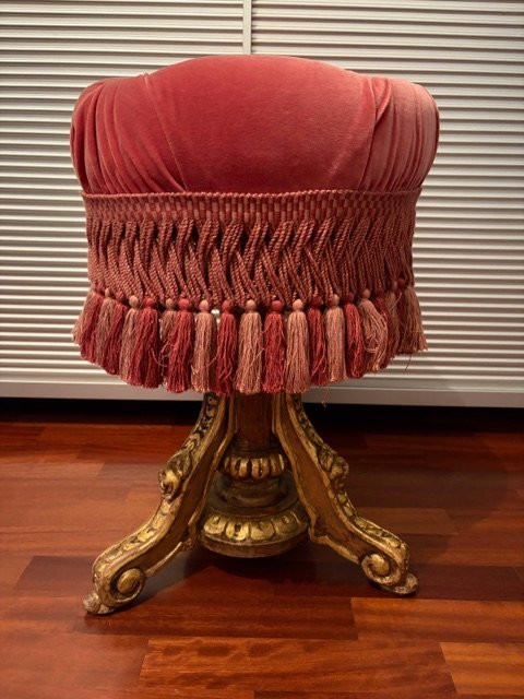 Pouf in stile Napoleone III-photo-5
