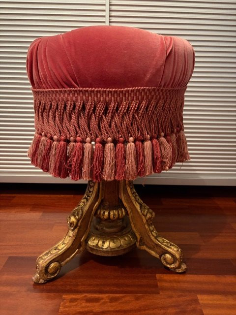 Pouf in stile Napoleone III-photo-6