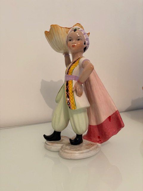 Scultura in ceramica, Odalisca; Giovanni Girardi-photo-3