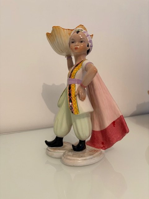 Scultura in ceramica, Odalisca; Giovanni Girardi-photo-4