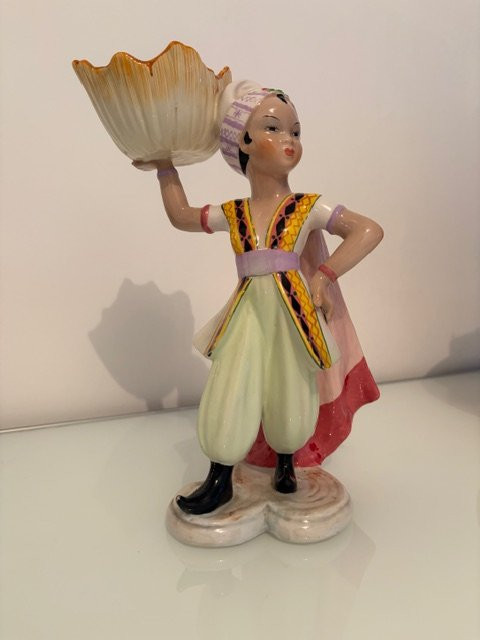 Scultura in ceramica, Odalisca; Giovanni Girardi-photo-2