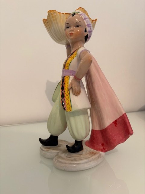 Scultura in ceramica, Odalisca; Giovanni Girardi-photo-5