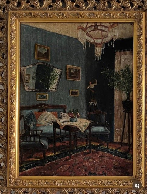 Quadro raff.interno domestico, Vajda-photo-2