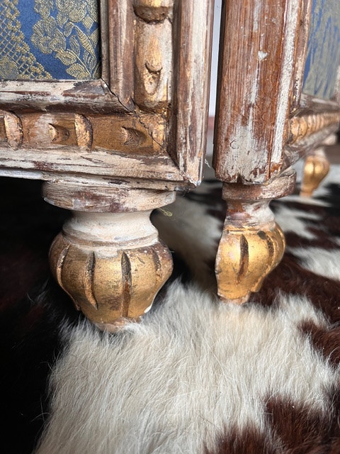 Paravento decorativo a tre pannelli, Stile Luigi XVI-photo-6