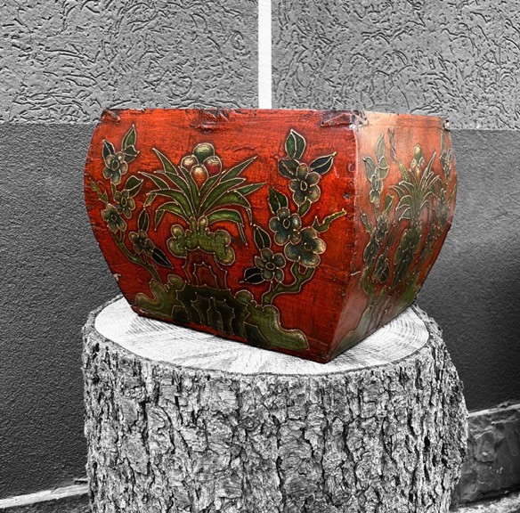 Contenitore per riso, in legn, Cina