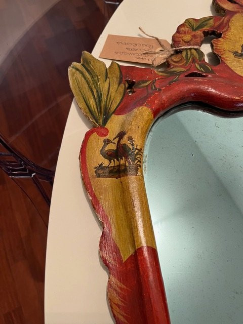 Specchio laccato, Venezia XIX sec.-photo-5