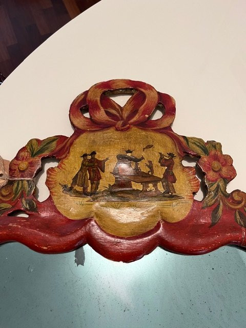 Specchio laccato, Venezia XIX sec.-photo-6