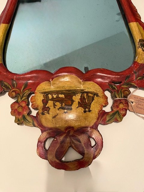 Specchio laccato, Venezia XIX sec.-photo-8