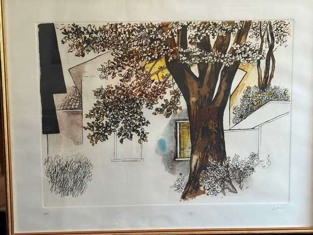 Guttuso, 1912-1987, “L’albero in giardino”.-photo-2