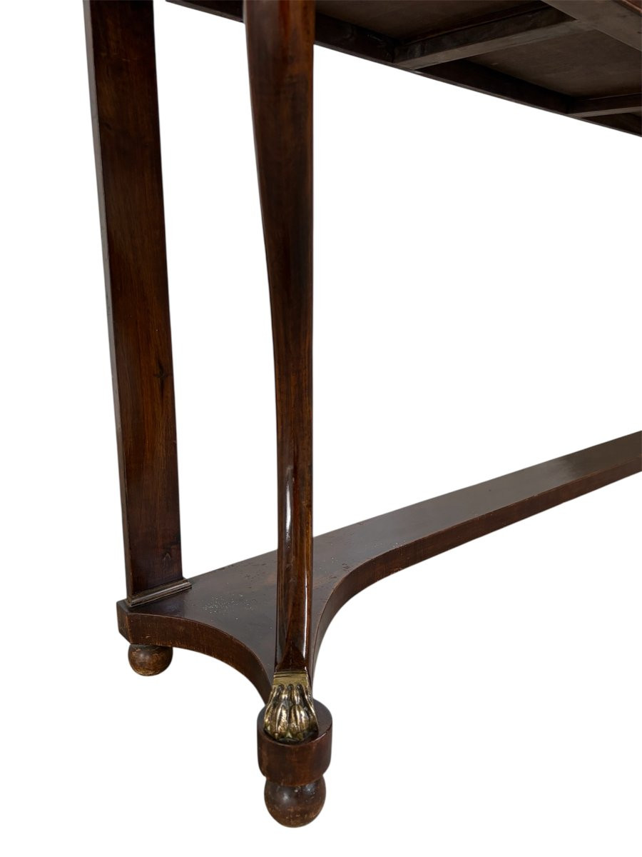 Consolle del XIX secolo, in noce -photo-3