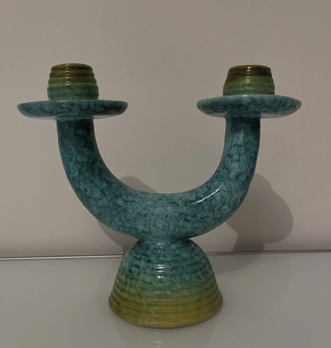 Candeliere in ceramica policroma, Rometti Umbertide-photo-1