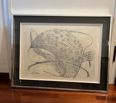 Quadro "Sogno Abissale", Lucifero Sgarbati, 1973-photo-2