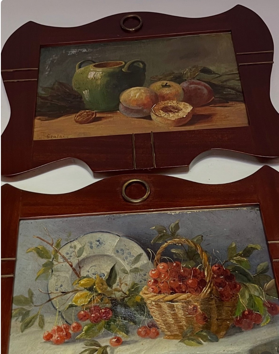 Coppia di Nature Morte, fine  XIX sec., Szalai-photo-1
