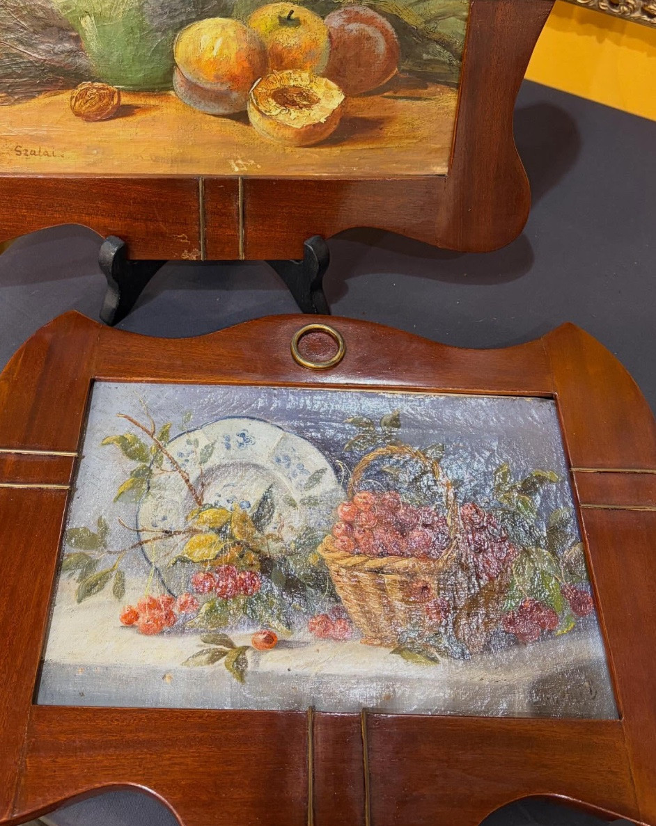 Coppia di Nature Morte, fine  XIX sec., Szalai-photo-4