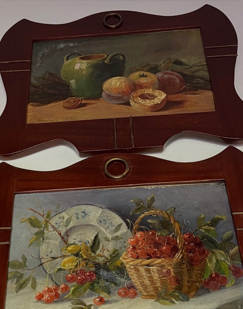 Coppia di Nature Morte, fine  XIX sec., Szalai-photo-6
