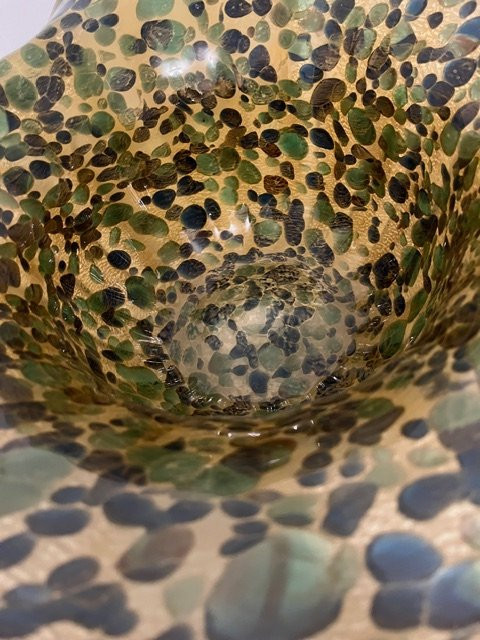 Coppa in vetro di Murano, Ca' Foscari, Vetrarte Anni'70-photo-5