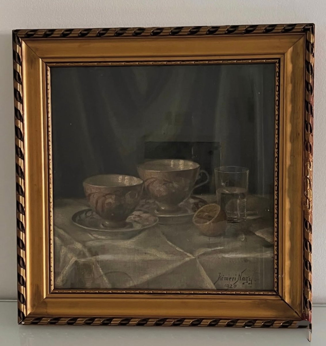 Quadro,  Natura Morta, Kémeri Nagy, 1920-photo-3