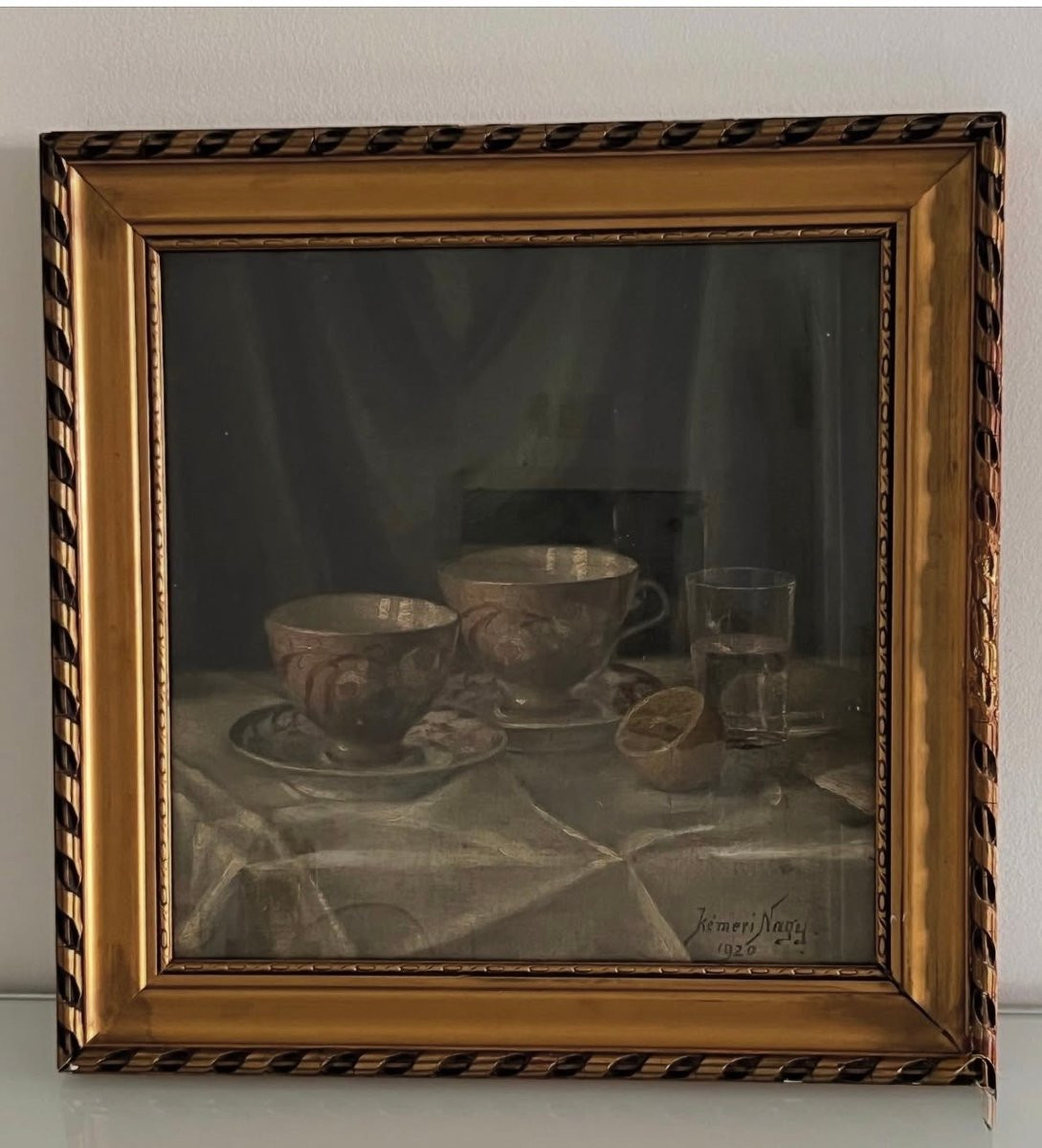 Quadro,  Natura Morta, Kémeri Nagy, 1920-photo-4