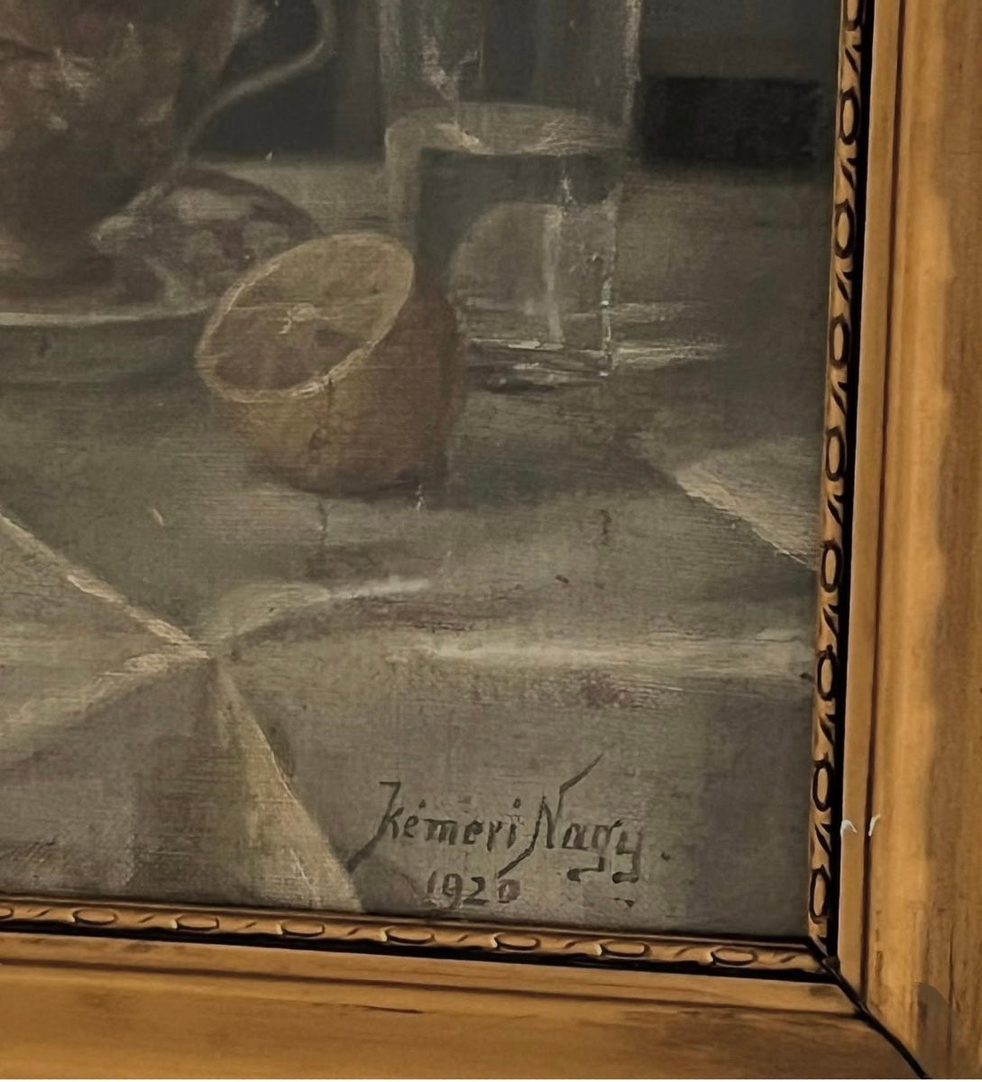 Quadro,  Natura Morta, Kémeri Nagy, 1920-photo-5