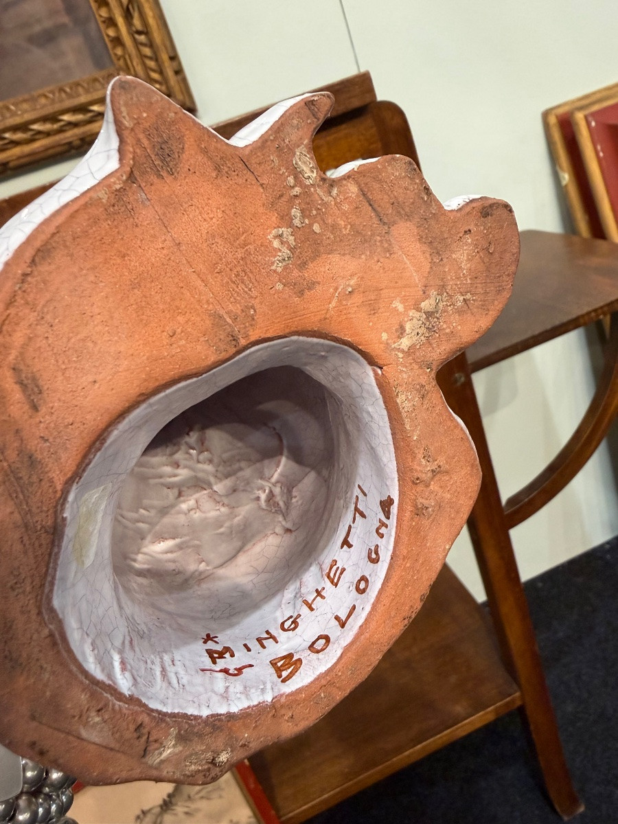 Gatto in ceramica, Manifattura Minghetti Bologna-photo-3