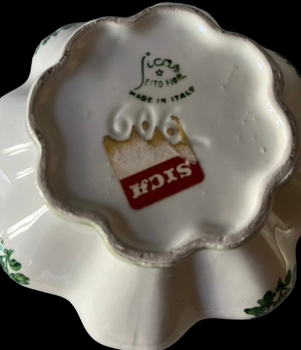 Coppa in ceramica SICAS, Sesto Fiorentino, '900-photo-4