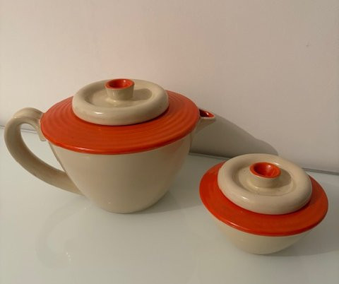 Servizio da the  Rometti Umbertide, anni ’40-photo-8