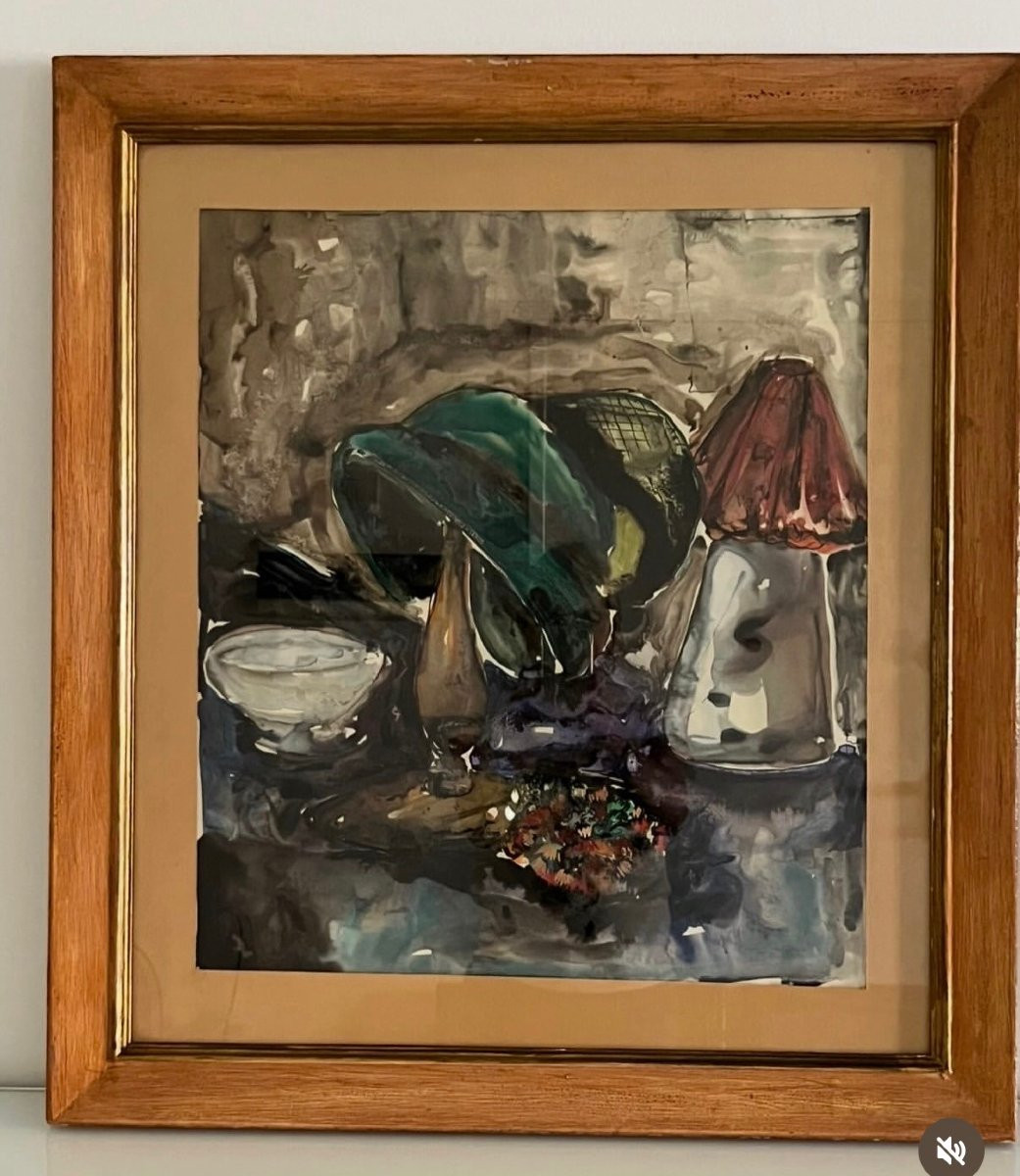 Acquerello, Natura morta, XX sec.-photo-2