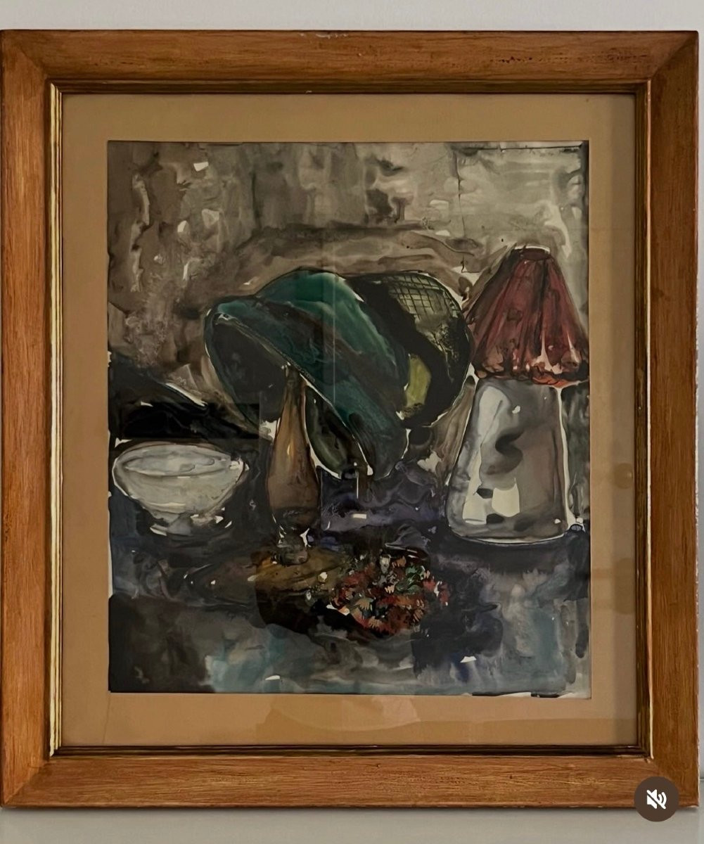 Acquerello, Natura morta, XX sec.-photo-3