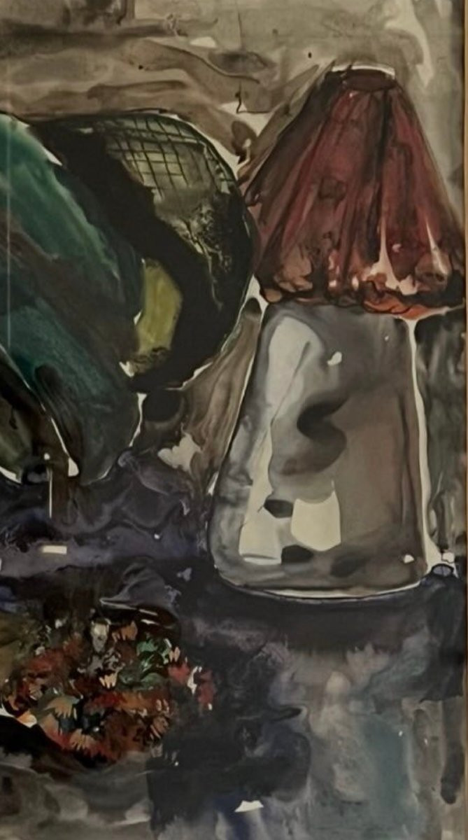 Acquerello, Natura morta, XX sec.-photo-6