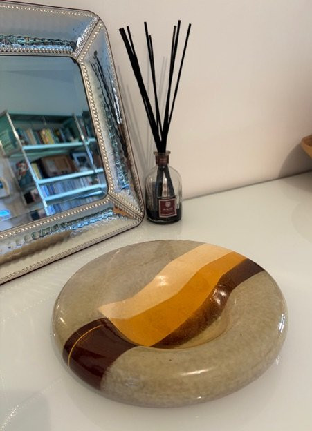 Piatto in ceramica, Giancarlo Piani, Faenza, anni '70-photo-2