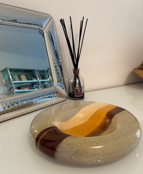 Piatto in ceramica, Giancarlo Piani, Faenza, anni '70-photo-2