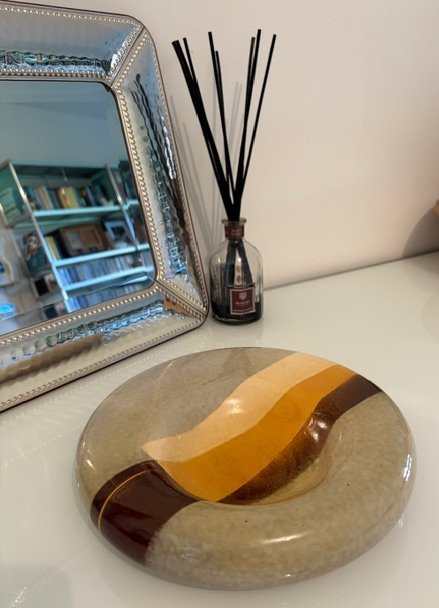 Piatto in ceramica, Giancarlo Piani, Faenza, anni '70-photo-3