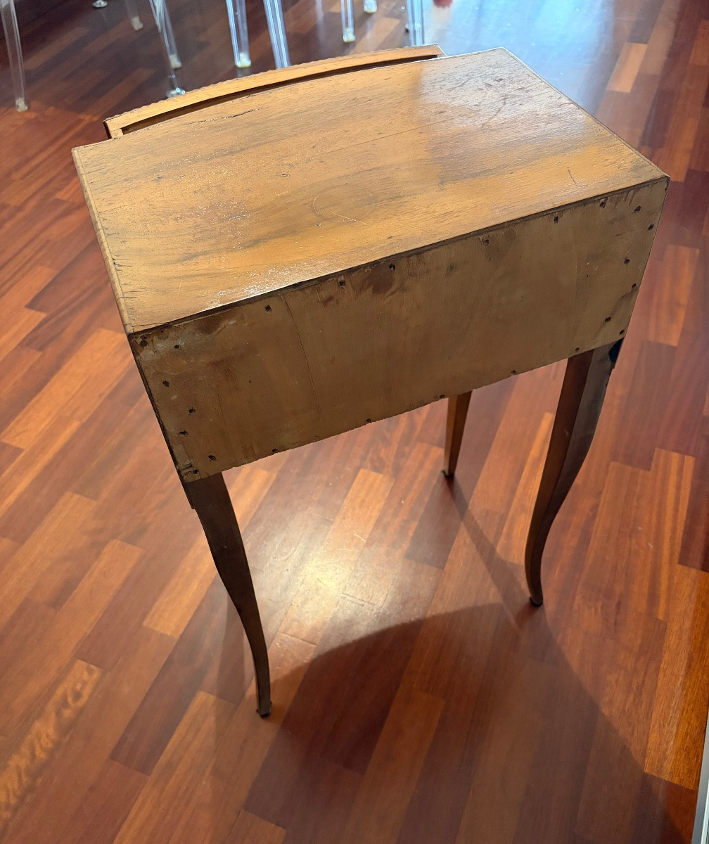 Mobiletto in noce ad un cassetto, Italia,, anni’30/‘40-photo-7