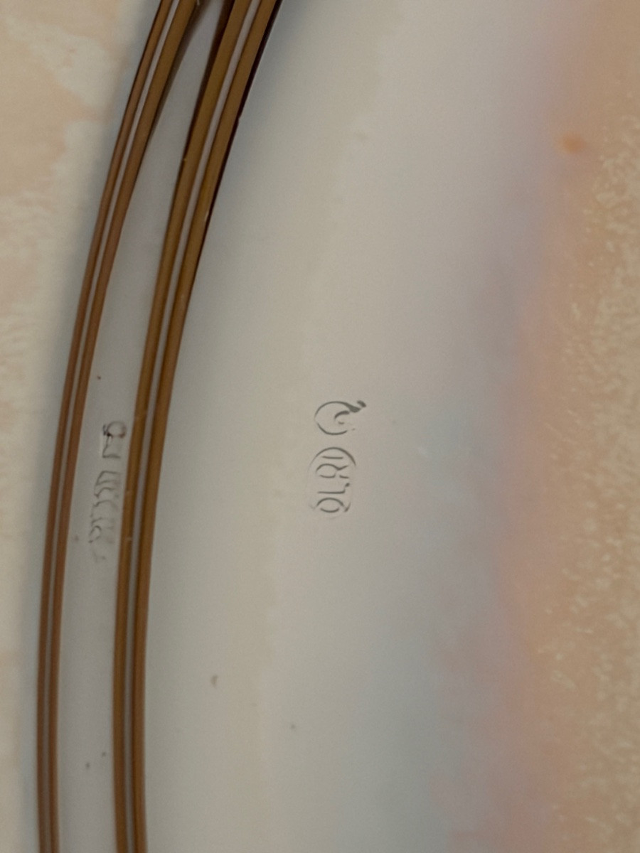 Serie di 16 sottopiatti laminati argento, OLRI -photo-6