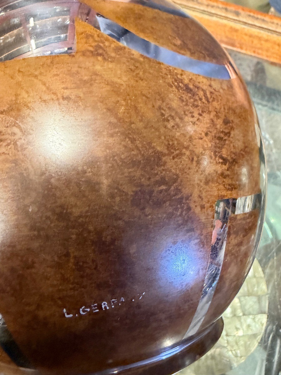 Vaso con decoro geometrico, Lucien Gerfaux-photo-3