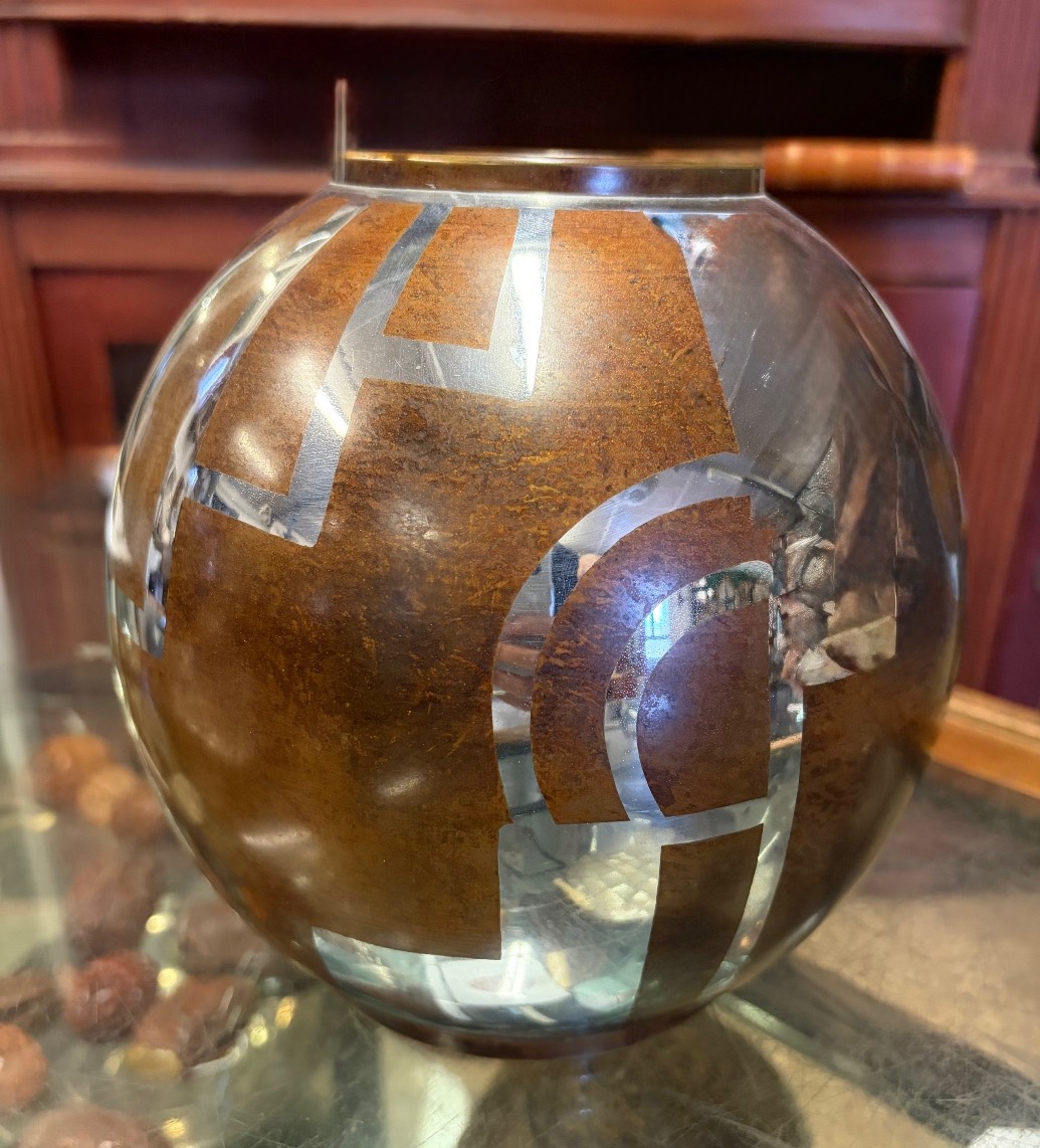 Vaso con decoro geometrico, Lucien Gerfaux
